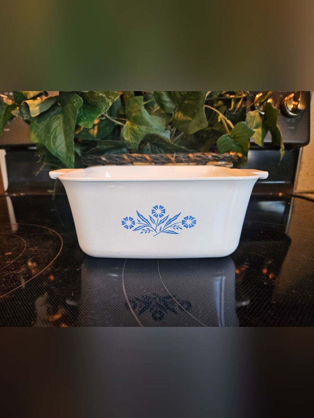 Corning Ware Blue Cornflower P4B Baking Dish 1 1/2 Quart